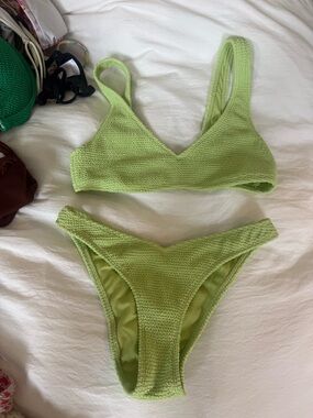 PacSun Light Lime Bikini Set